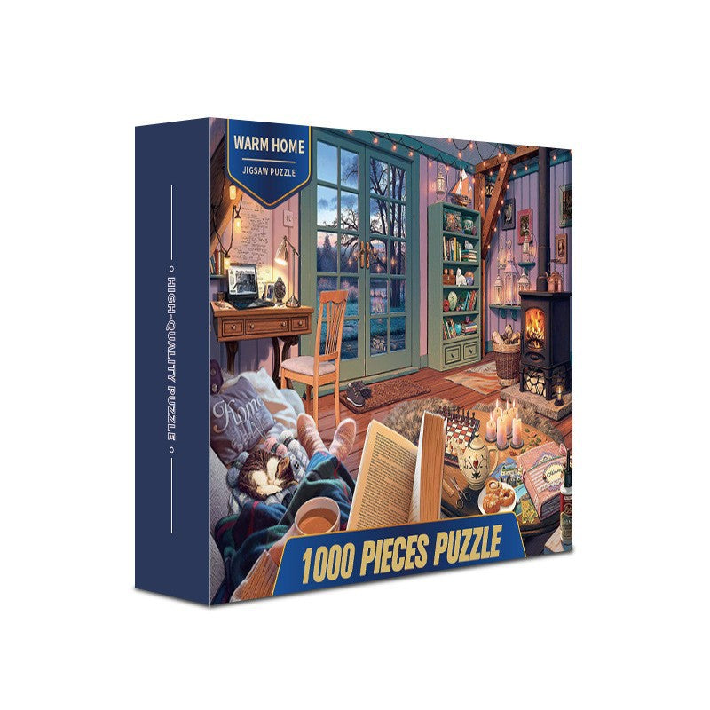 1000-Piece Jigsaw Puzzle Collection – 70 × 50 cm