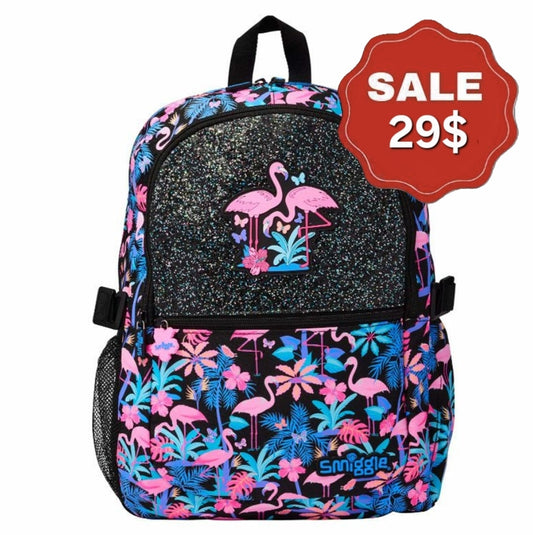 Smiggle Backpack Flamingo Design 42cm G1-G3