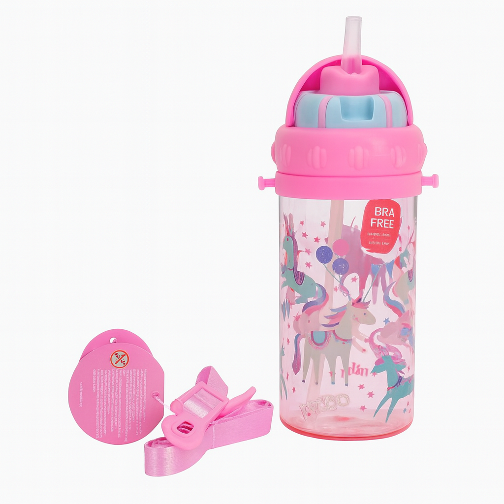 Smiggle Water Bottle Unicorn Design 430ml