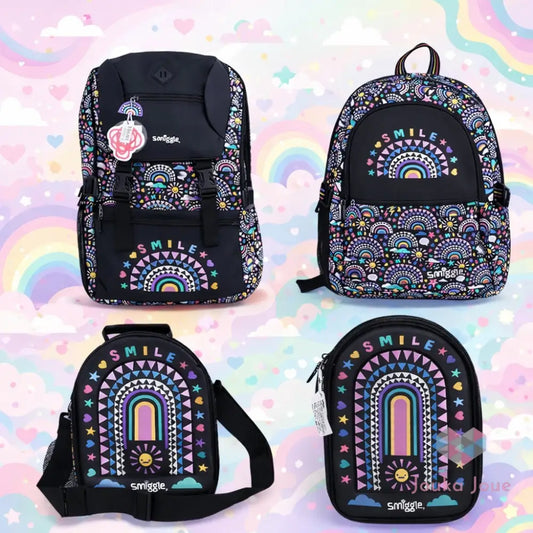 Smiggle Black Rainbow Set | Build Your Own Set