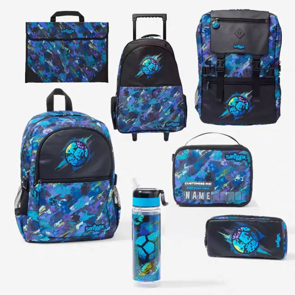 Smiggle Blue Football Set | Build Your Own Set