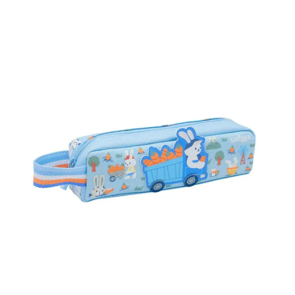 Smiggle Blue Rabbit 26cm Backpack | 4 Pcs Set