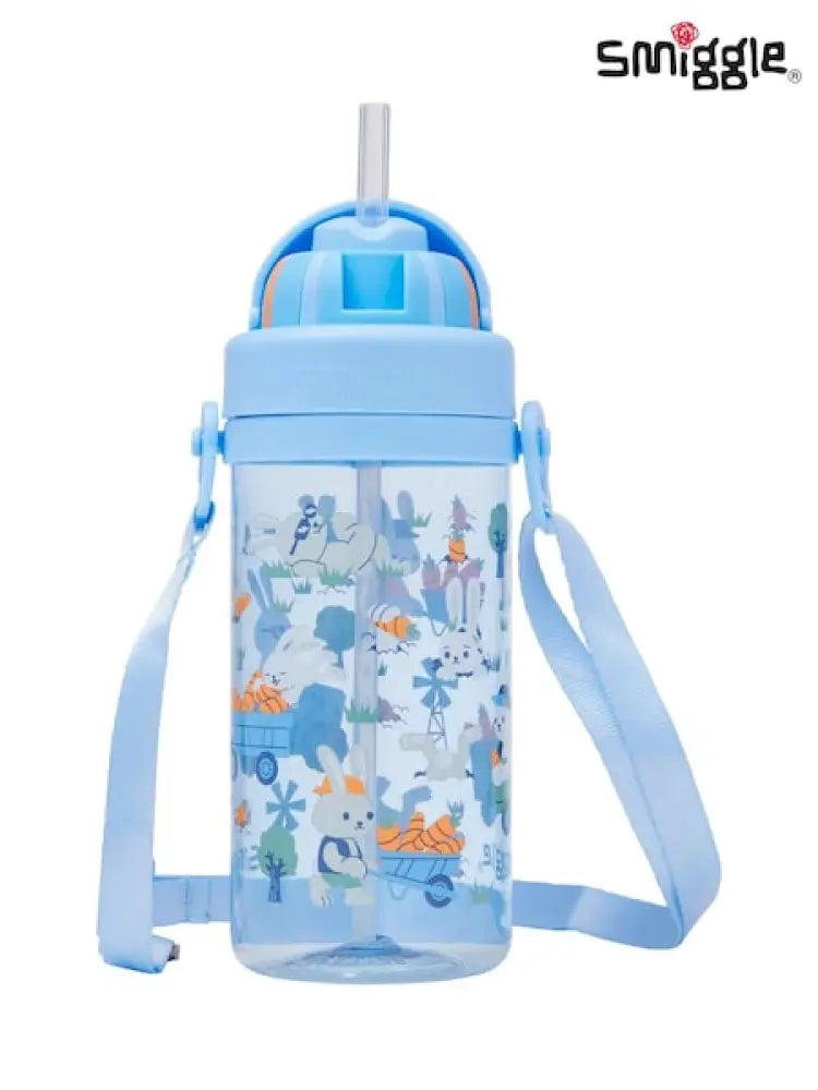 Smiggle Blue Rabbit 26cm Backpack | 4 Pcs Set