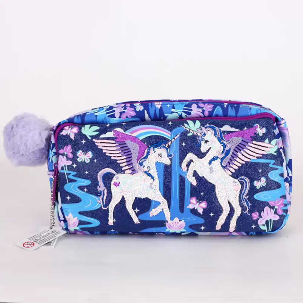 Smiggle Blue Unicorn Set | Build Your Own Set