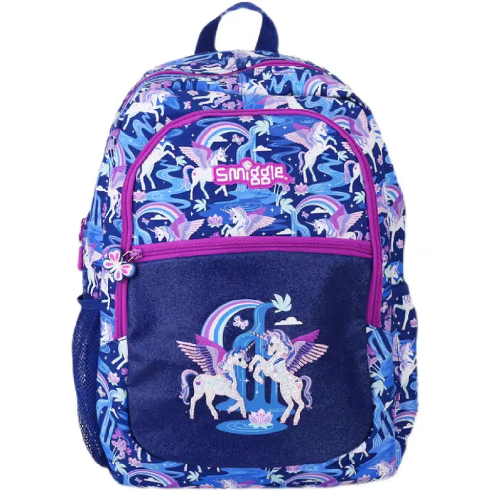 Smiggle Blue Unicorn Set | Build Your Own Set