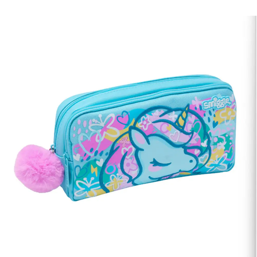 Smiggle Light Blue Unicorn | Build Your Own Set