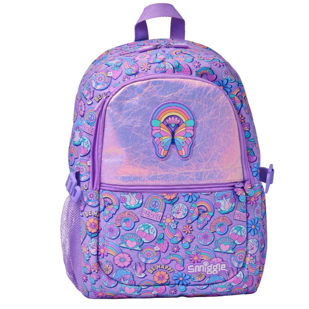 Smiggle Purple Butterfly | Build Your Own Set