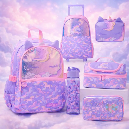 Smiggle Purple Unicorn | Build Your Own Set