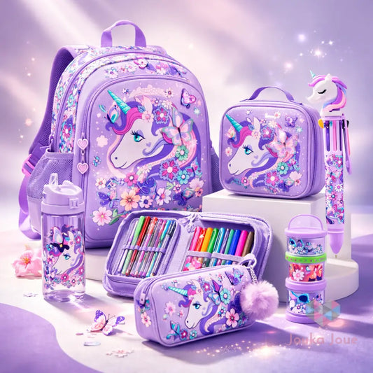 Smiggle Purple Unicorn | Build Your Own Set