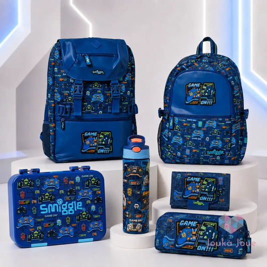 Smiggle Set Blue Game On | Build Your Own