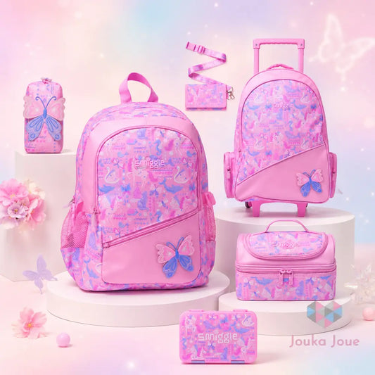 Smiggle Set Pink Sea Butterfly | Build Your Own Set