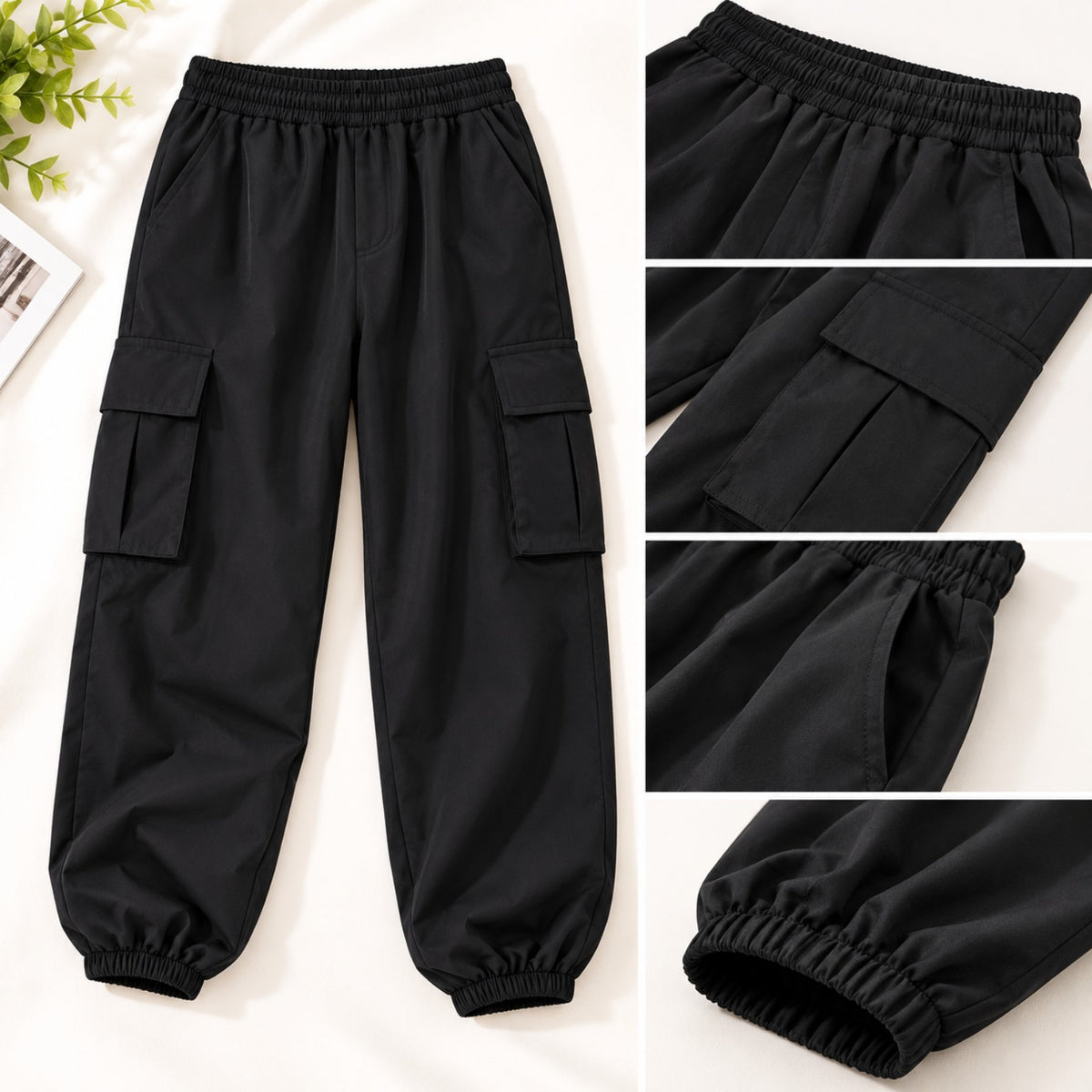 Girls' Star Top & Cargo Pants Set | 13Y